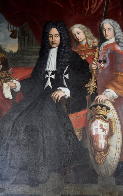 Portrait of António Manoel de Vilhena (1663-1736) by Unbekannt Unbekannt